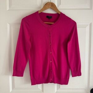 The Limited Fuchsia Pink Button-Front Cardigan – Size Small – NWT